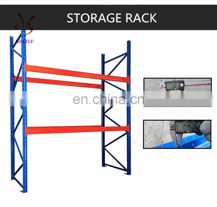 Adjustable Industrial Warehouse Storage Steel Rack Shelves