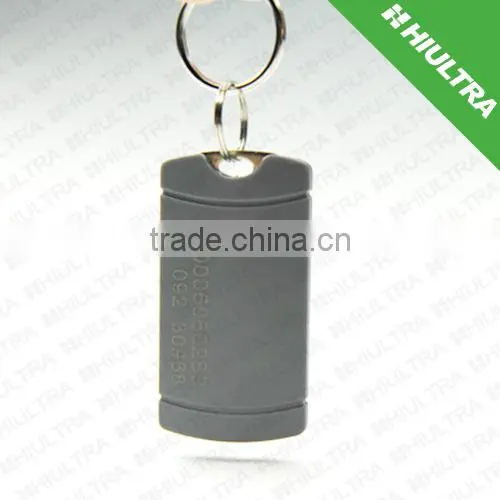 top sell low cost 125khz TK4100 key tag or 13.56mhz 14443A ,15693 proximity rfid access control keyfob,key chain,