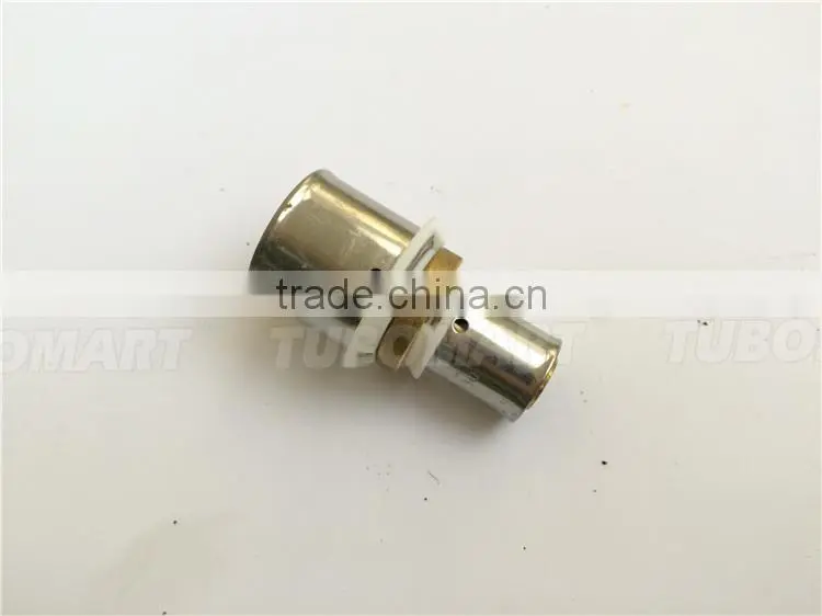 Hot modern dzr connector unequal union pipe press fitting for gas heating system