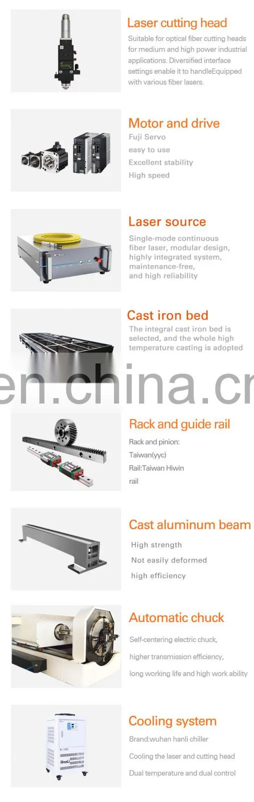 High-speed fiber laser dual-use cutting machine for hot sale metal sheet and tube laser cutter