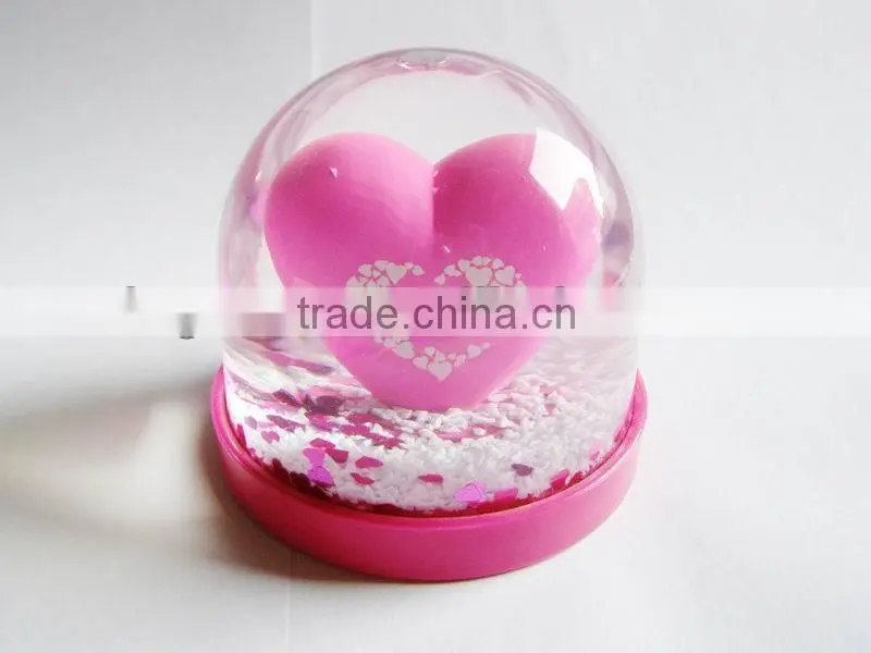 Promotional Photo Frame Love Water Dome, Snow Globe