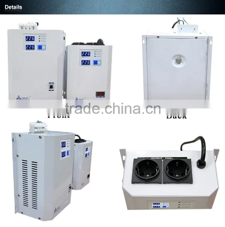 AC 1500VA 230V Wall-Mounted Generator Used AVR Automatic Voltage Regulator