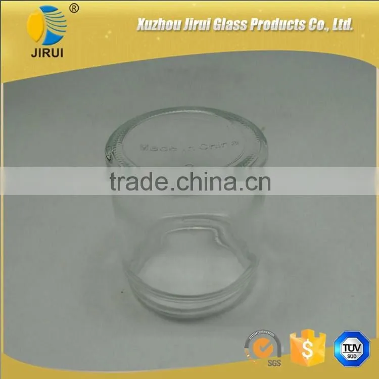 120ml Round Shape Clear Glass Food Jar