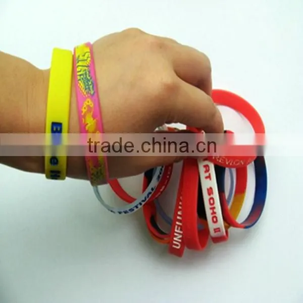 team cooperation silicone wristband printer