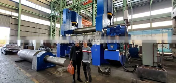 T&L Brand CNC 3 Roller Plate Bending machine 4 roller bending machine W11-6*1500