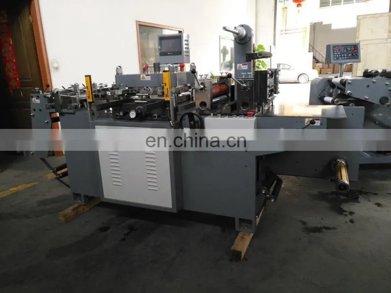 320 Roll Label hot stamping Laminating Die Cutting Slitting and Rewinding Machine