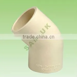 DWV 45 DEG ELBOW with socket FOR PVC pipe fitting