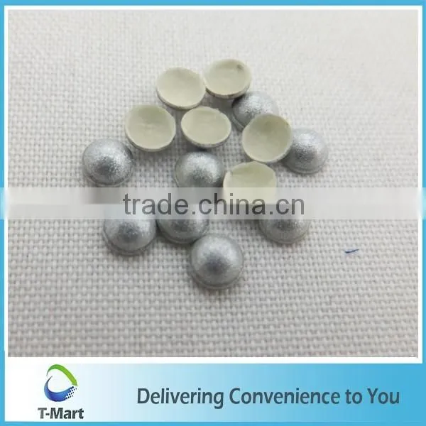 Milk Color Hot Fix Metal Rhinestuds