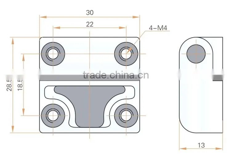 Cheap Prices!!! CE Rohs Certificated hinge lock