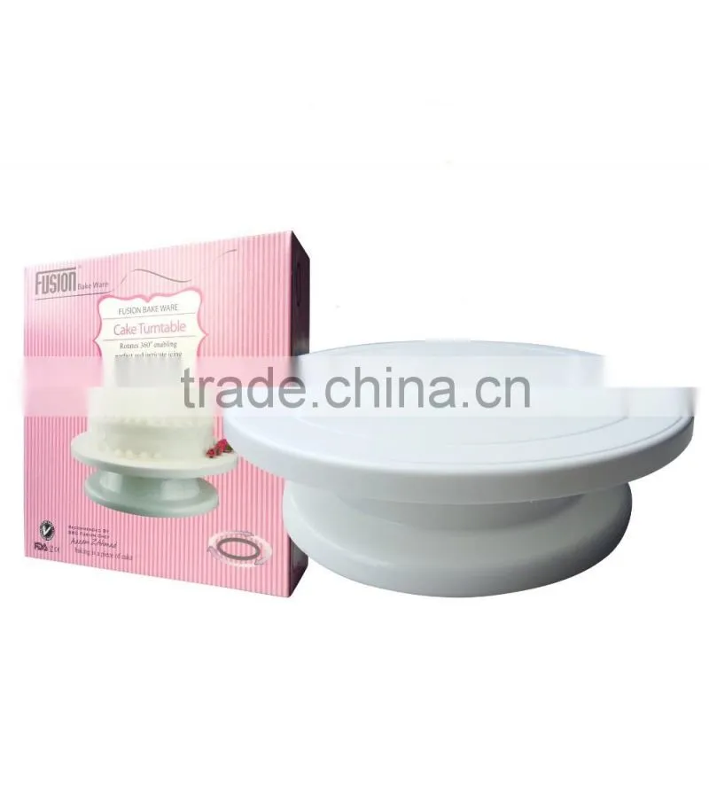 11" Plastic cake decorating turntable