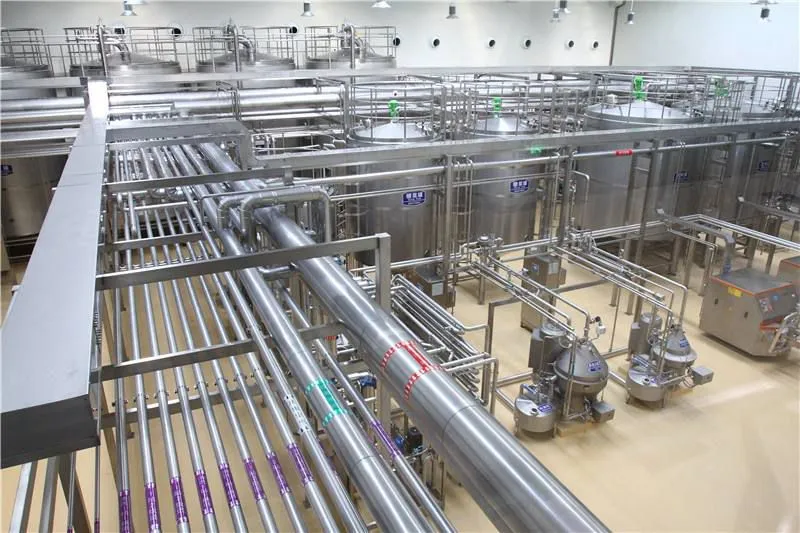 Automatic Dairy Processing Equipment Machine Pasteurized Milk UHT Milk Yogurt Cheese Butter Cream Ghee Production Line Plant