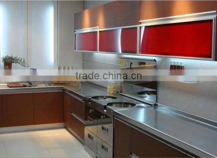 aluminium glass door frame MDF kitchen cabinet handle profile/cupboard door frame profile