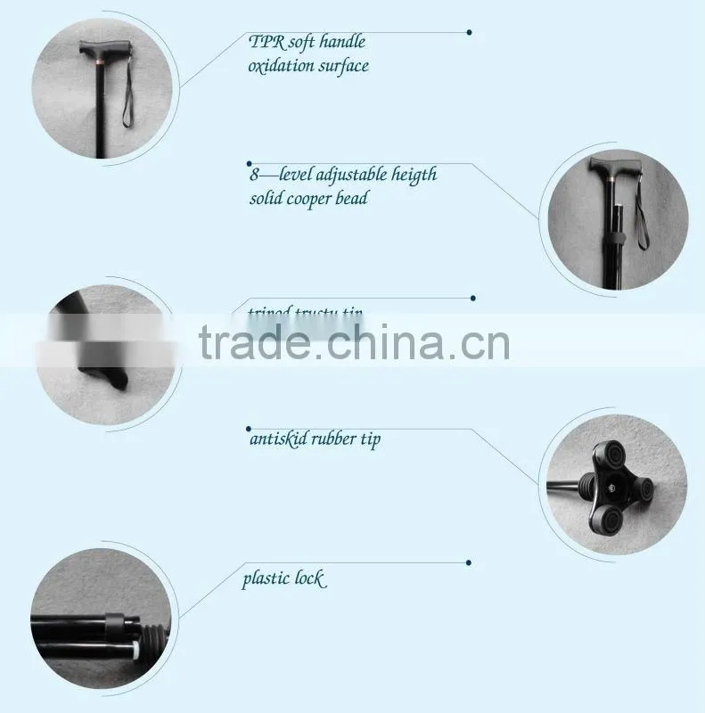 Walking Sticks Cane Rubber Tip Non-skid