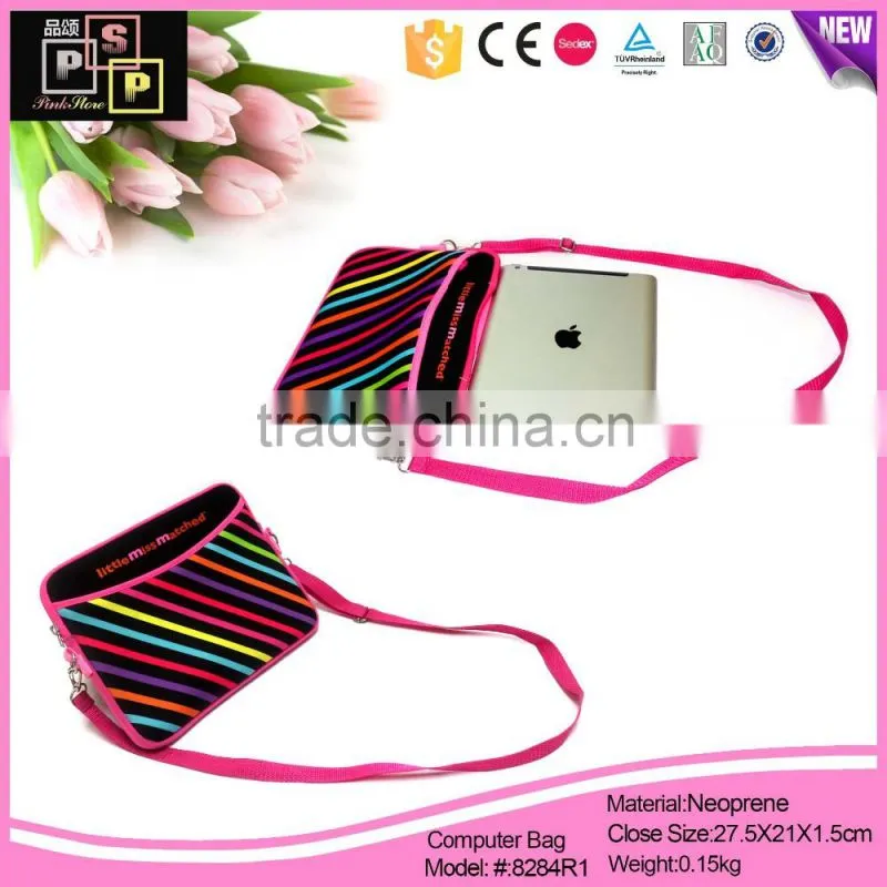 Fashion Lovely Girls Neoprene Travel Laptop Bag, Computer Bag,Storage Bag