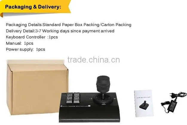 3D Mini keyboard controller CCTV Camera joystick