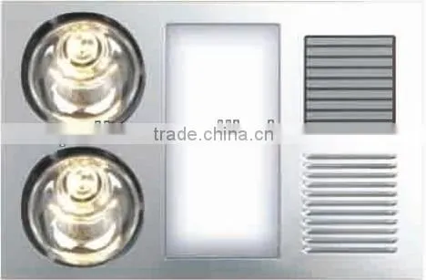 LINGPU827 infrared bathroom ceiling heater 3 in 1 functions/infared lamp heater/light/fan