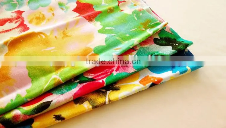 100% print rayon fabric for woman dress,garment.