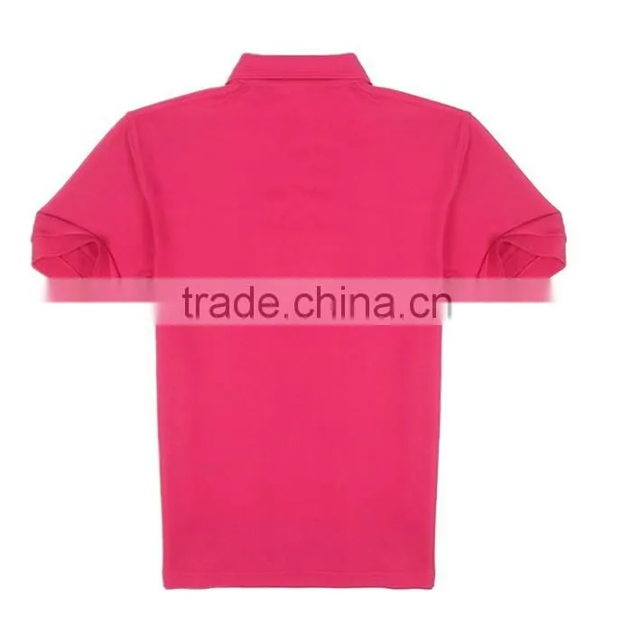 Colorful men fashion t shirt, style uniform polo man shirt 2016