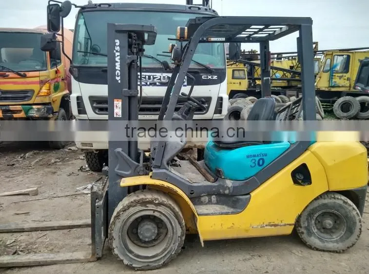 used Komatsu forklift FD30T-16 with good condition