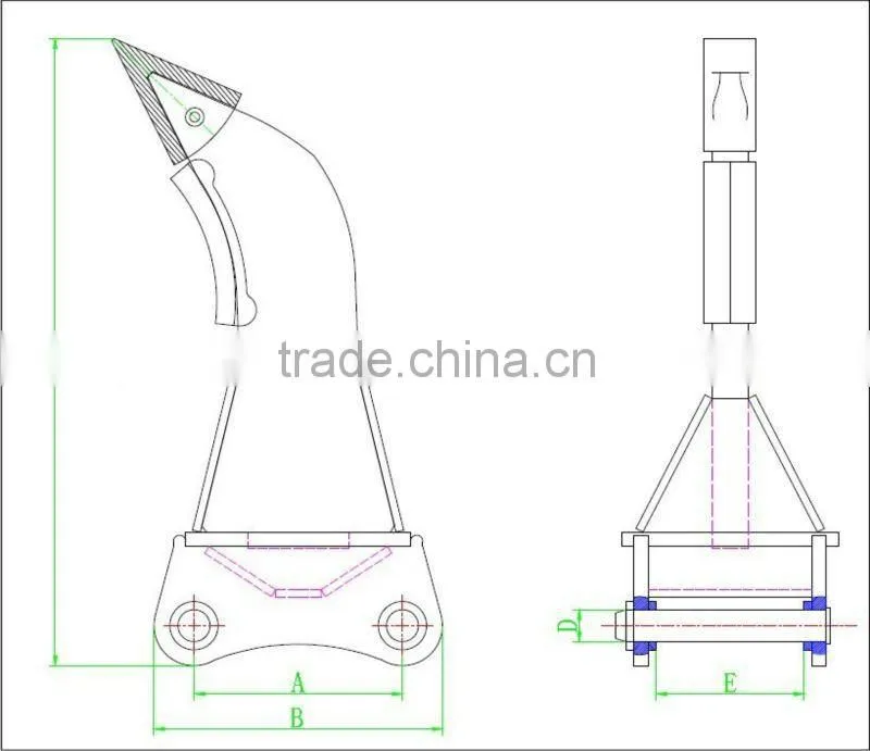 Excavator Ripper for KOMATSU, CAT Excavator