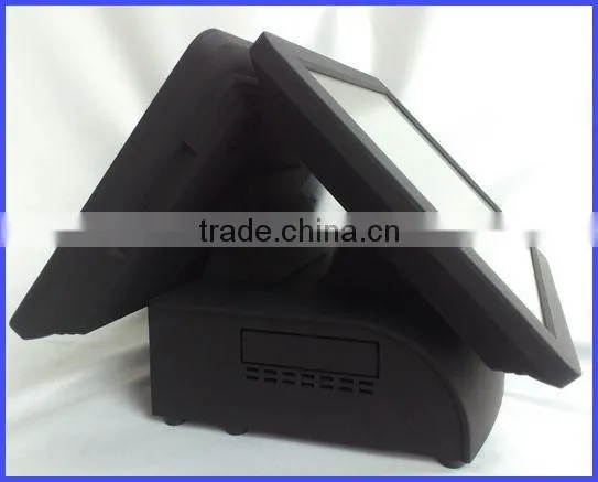 DTK-POS1578 Factory Supply Touch Screen All In One Dual 15 Inch POS System