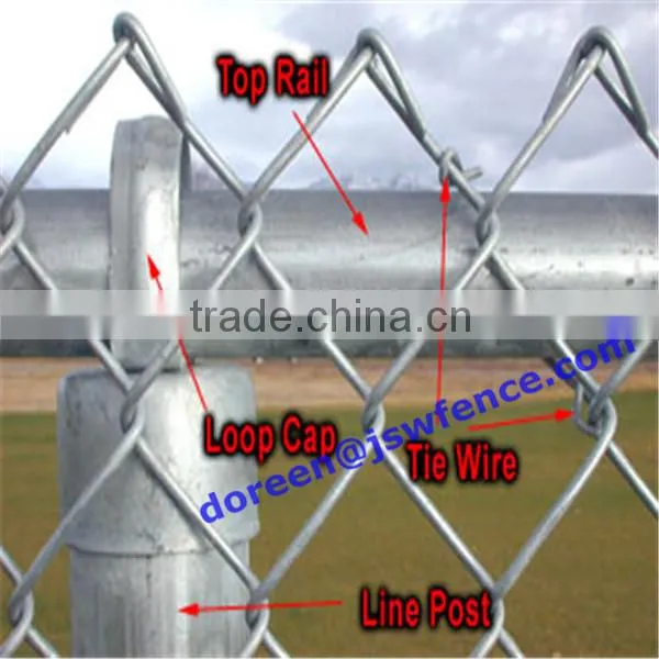 High security chain link fence factory (doreen@jswfence.com)