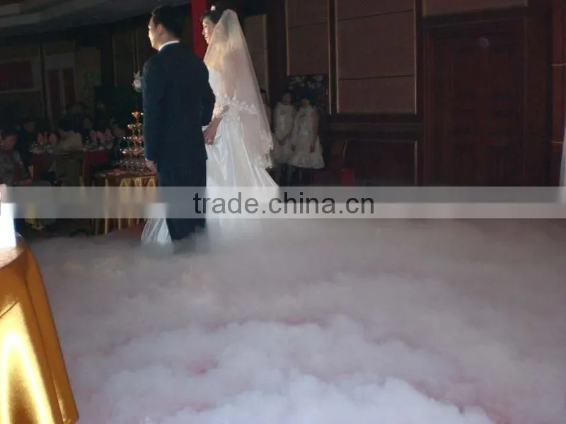 Stage wedding party 3000w dry ice machine low ground smoke machine ( 4000w / 6000w can select )