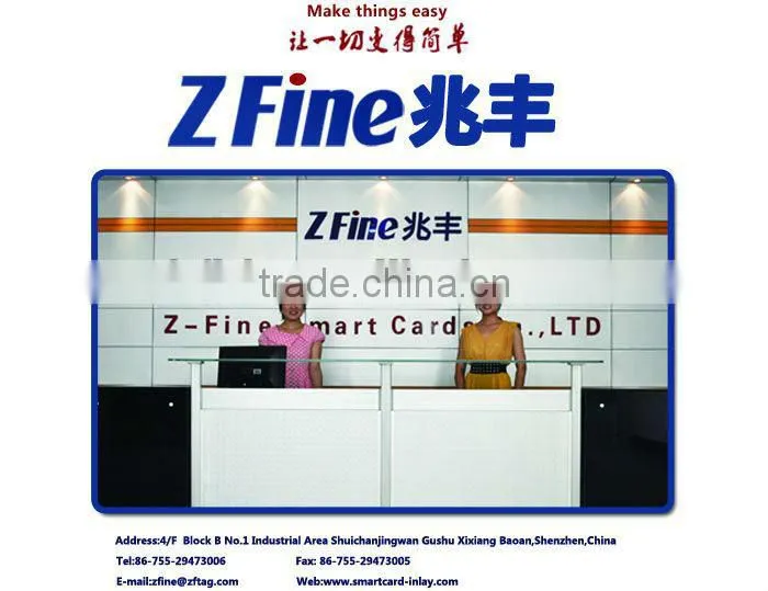 zfine New Products anti-tear vehicle long range passive rfid tag