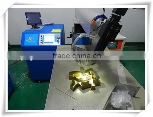 300w Advertising Used Laser Spot Welder Machine For Sale