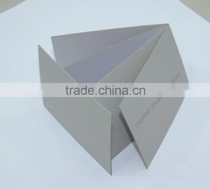 Sun paperboard with grey back,double grey paper board