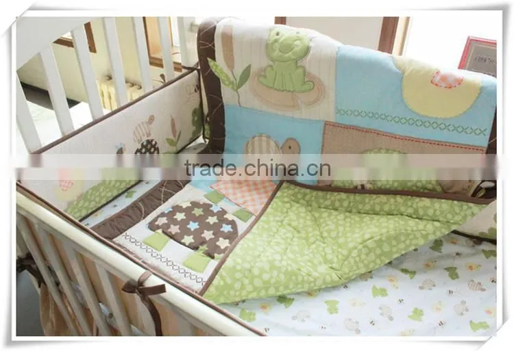 tree and turtle baby boys bedding set crib bedding set tree pattern bedding sets from professional manufacturer