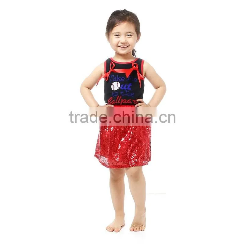 2016 new baby girl matching outfits 4th of July baby girls outfits