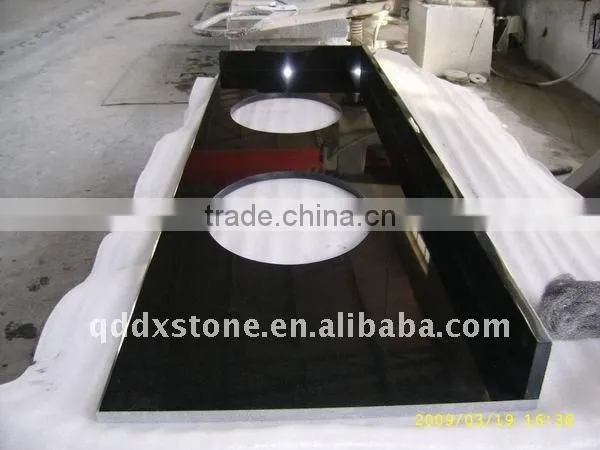 natural fengzhen black granite stone tiles