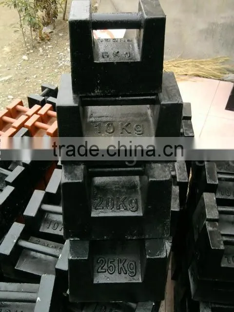standard cast iron test weight truck scale type
