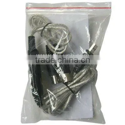 High Quality Black USB to MIDI Cable (keyboard Interface Converter )