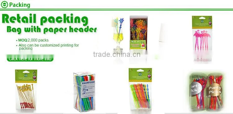 Cocktail drinking poker stirrer swizzle stirrer