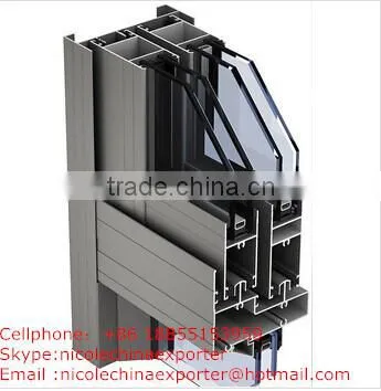 Best price for wooden grain aluminum profiles