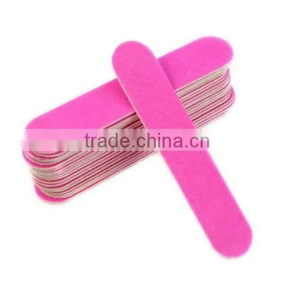 Pink Nail Art Manicure emery board nail file