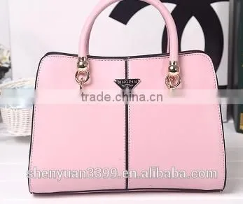 China Supplier 2015 Wholesale Leather Handbags Women Bags