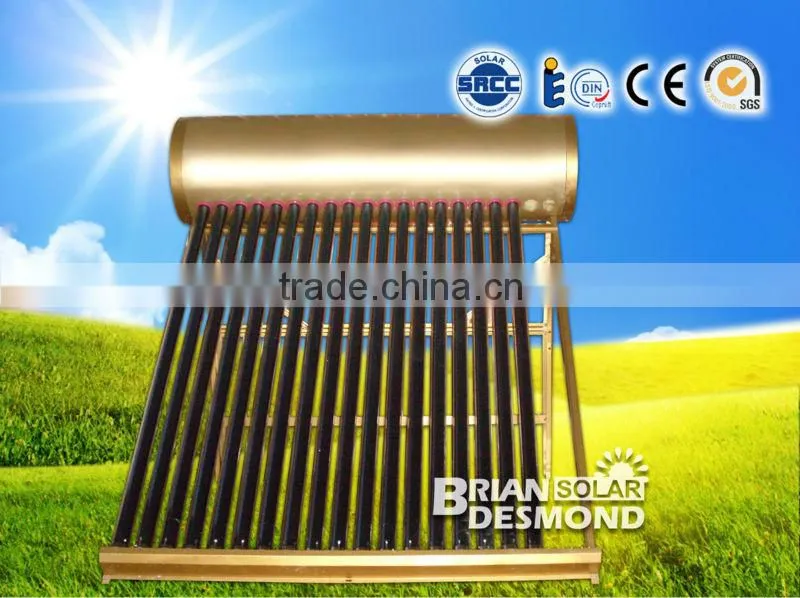 100L Evacuated Tube Solar Water Heater