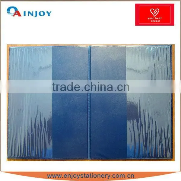 2016 blue pvc certificate holder
