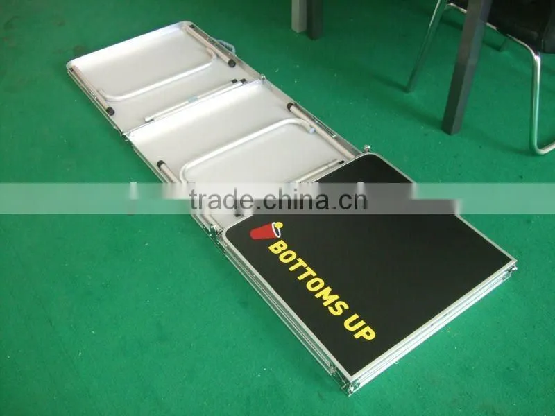 8ft aluminum outdoor beer pong table