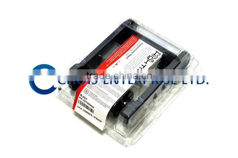 Evolis RCT023NAA Black Monochrome Ribbon - K - 2,000 prints,for use with Evolis Zenius,Primacy,Elypso Card Printers