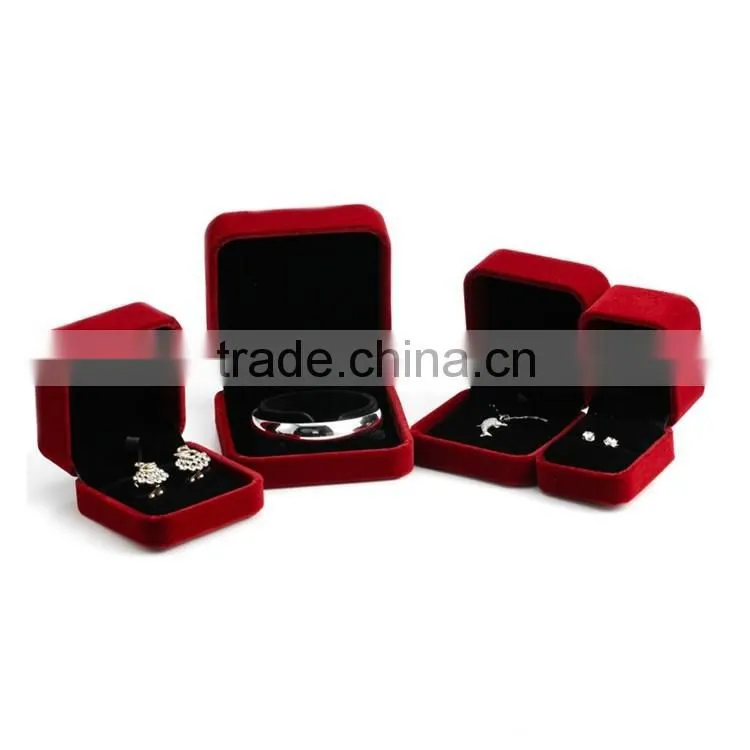 pu jewelry box gift box .custom made jewelry box