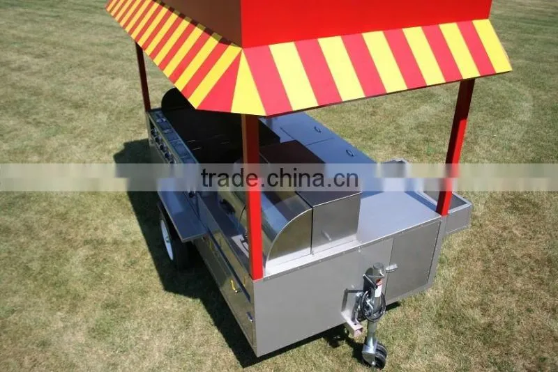 hot dog food cart CE approved hot dog food cart