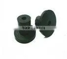 Small Rubber Hole Plugs / Small Plugs / Black Rubber Plugs