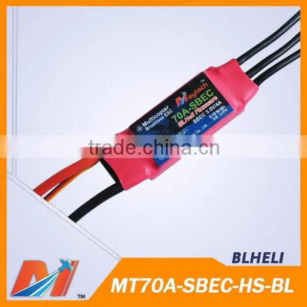 Maytech agricultural spraying drone motor speed controller 6S 70A BLHeli ESC with oneshot