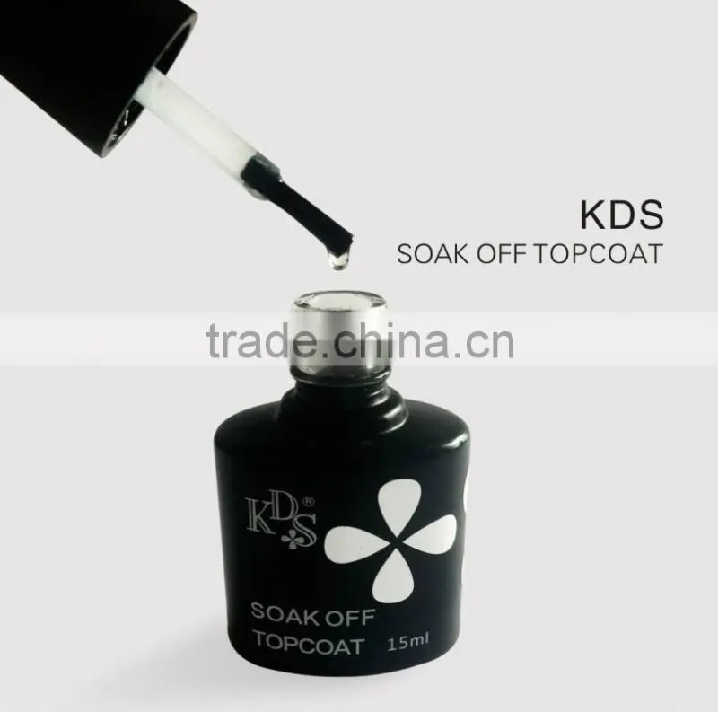 Topcoat /finish gel nail art /UV gel