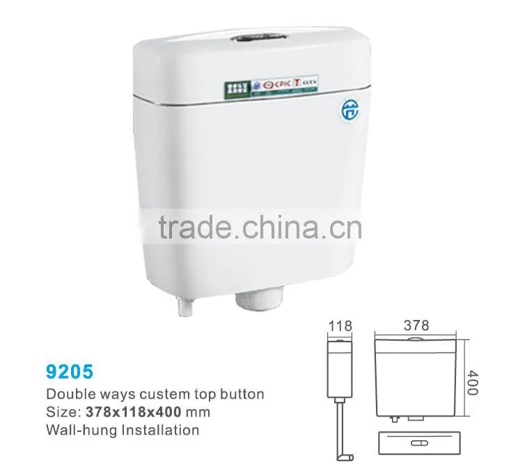 Bathroom Sanitary Ware Cheap Ceramic Squat Pan Water Tank