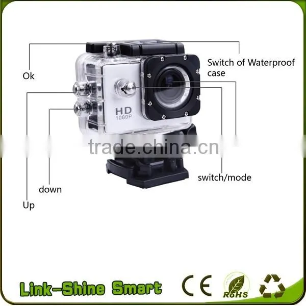 32GB 1920*1080P Sport Camera Extreme Sport Camera HD WiFi Camera